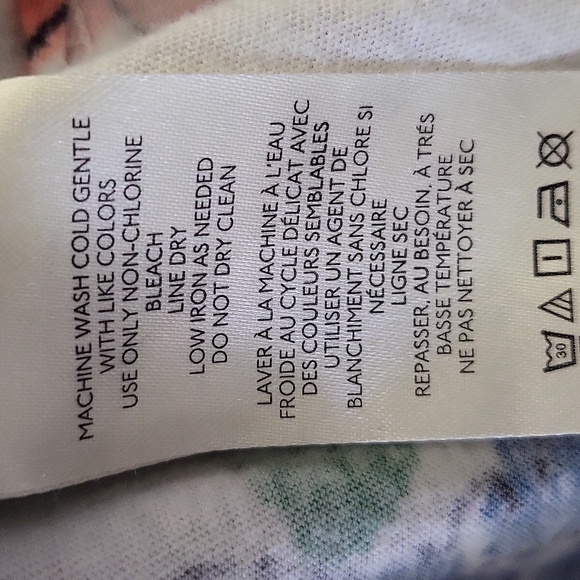 "Nina", "Boheme" Floral combo tee" By "We the free, By Free People" 🦋 - Picture 11 of 16